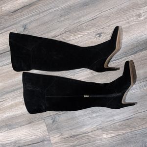 Vince Camuto Armaceli Black Suede Over-the-knee Boots